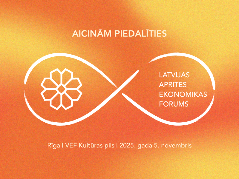 Atklāta reģistrācija dalībai Latvijas aprites ekonomikas forumā un paziņota programma