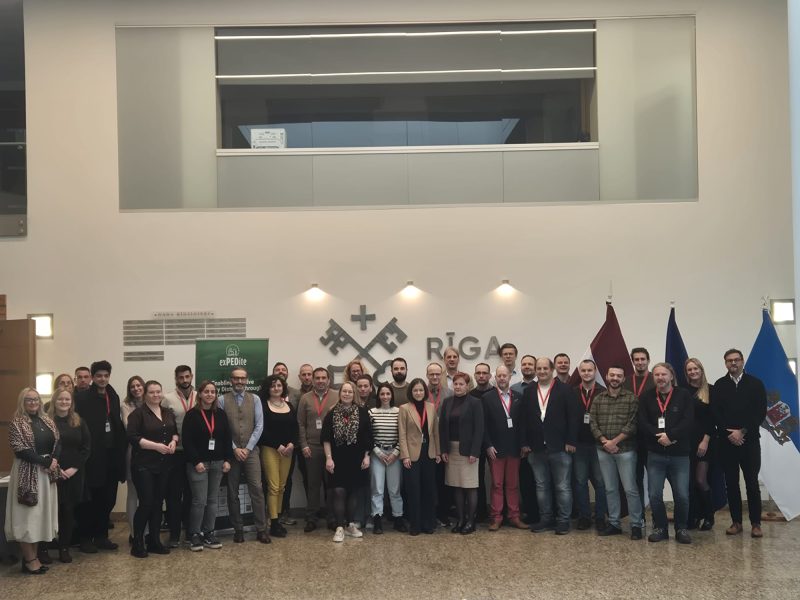 Oktobrī Rīgā noritēja ExPEDite projekta intensīvākais posms